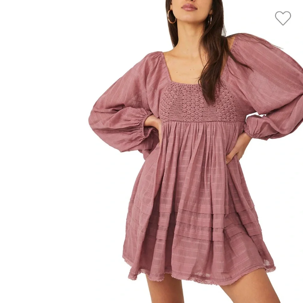 Free People dried current Ari Mini Dress